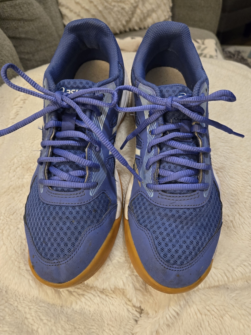 Womens Blue/purple Volleyball Sneakers